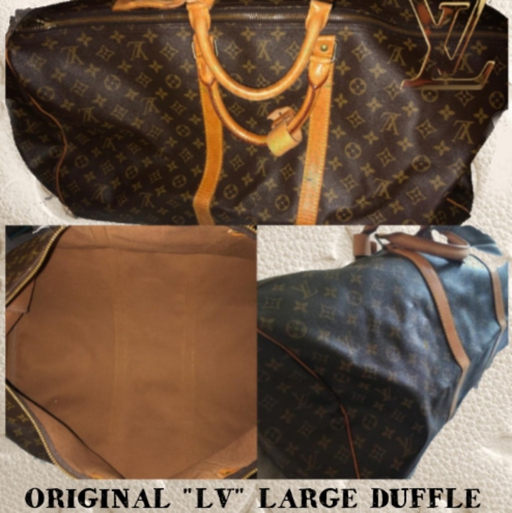 LOUIS VUITTON LARGE DUFFLE BAG